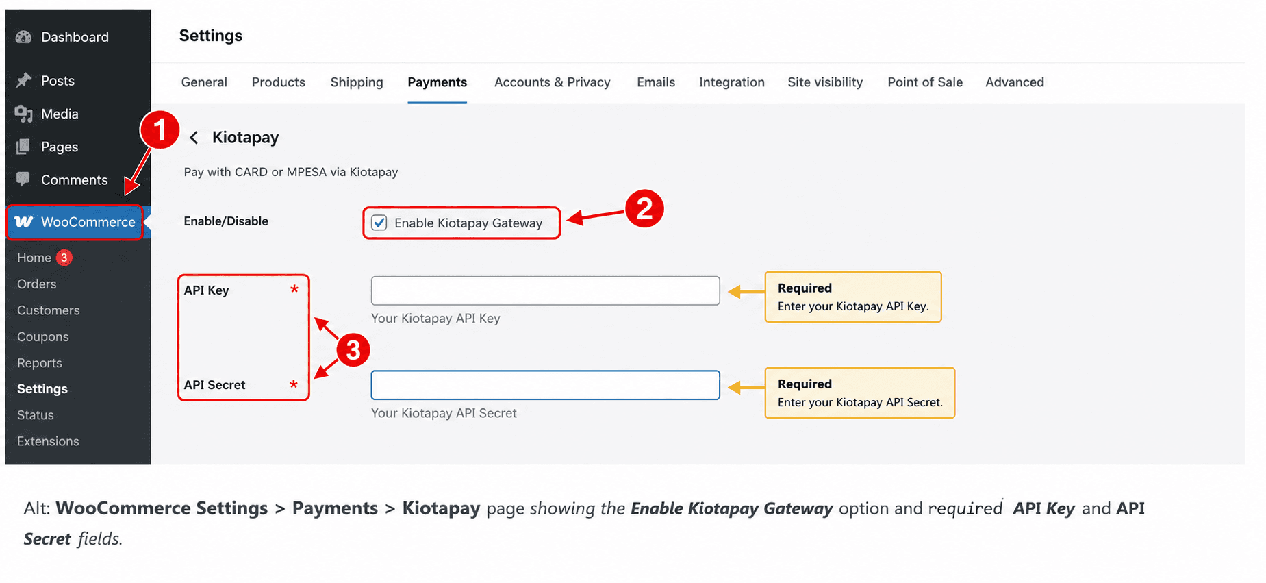 WordPress Plugins page highlighting the Add Plugin menu and Upload Plugin button